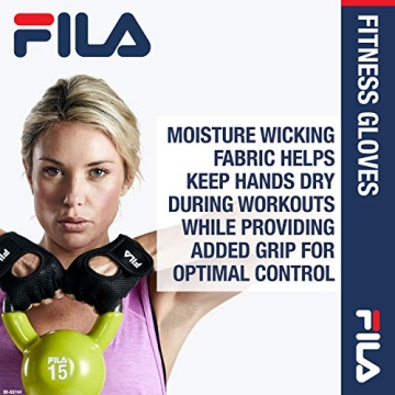 Fila Exercise Gloves for Weightlifting and Fitness