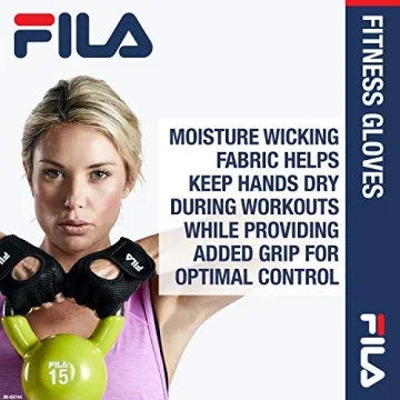 Fila Exercise Gloves for Weightlifting and Fitness