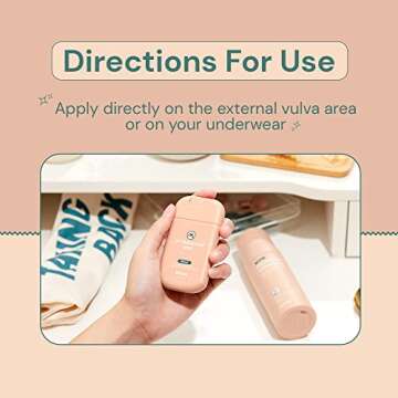 Ease Intimate Soothing pH-Balanced Mist for Feminine Itching and Discomfort Relief with Chamomile, Eucalyptus and Prebiotics