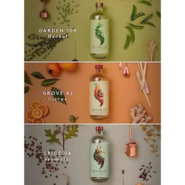 Seedlip Trio Bundle: Grove 42, Garden 108, Spice 94 | Non-Alcoholic Spirits