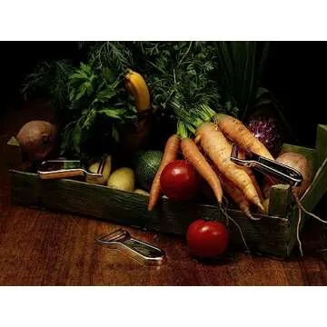 Kuhn Rikon Swiss Metal Peeler - Sharp, Lightweight, Versatile