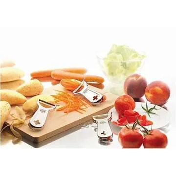 Kuhn Rikon Swiss Metal Peeler - Sharp, Lightweight, Versatile