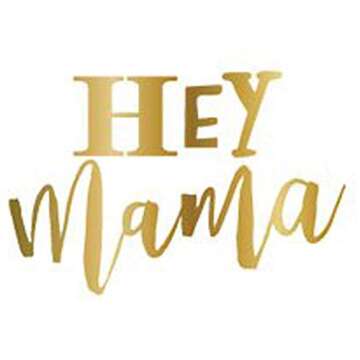slant collections Creative Brands 14-Ounce Porcelain Coffee Mug, Hey Mama
