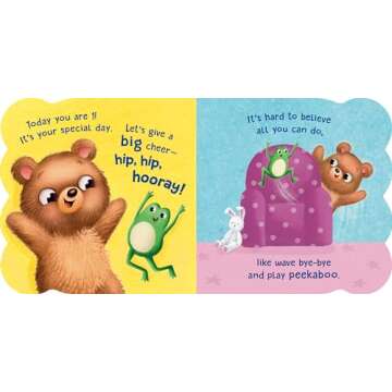 What Fun, You’re 1! - Colorful Kids Birthday Picture Book, Ages 0-1 – Celebrate Baby’s First Birthday with This Special Keepsake Book (Tender Moments)