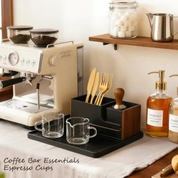 DWTS Espresso Cups Set of 2 - Essential Coffee Accessories