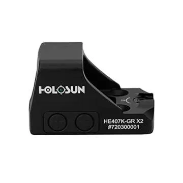 Holosun HE407K-GR X2 Green Dot Sight with Shake Awake