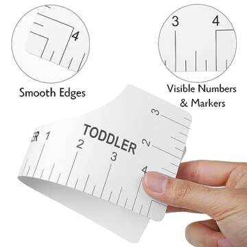 T Shirt Alignment Tool , Acrylic T-Shirt Ruler Guide to Center Designs for Vinyl and HTV Alignment Tool (Style B- 4PCS)