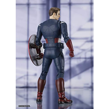 TAMASHII NATIONS Captain America Action Figure