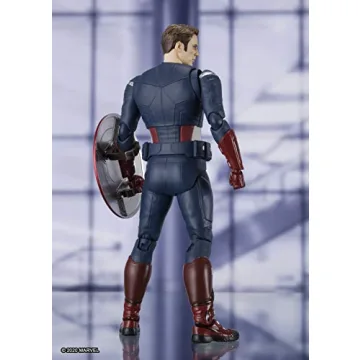 TAMASHII NATIONS Captain America Action Figure