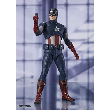 TAMASHII NATIONS Captain America Action Figure