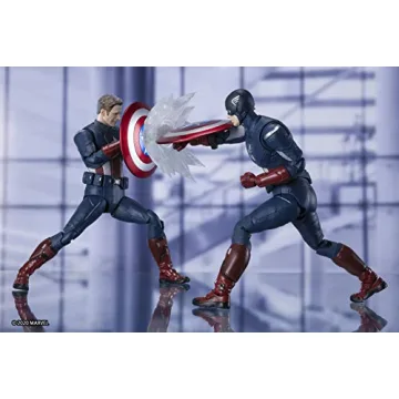 TAMASHII NATIONS Captain America Action Figure