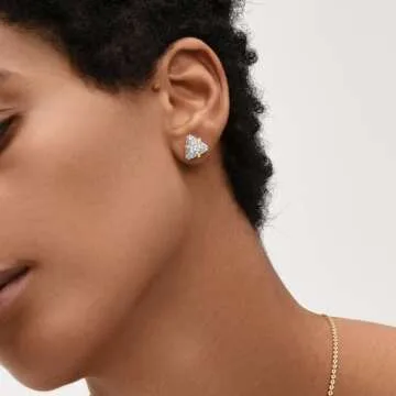 Stunning Gold Cubic Zirconia Earrings for Women