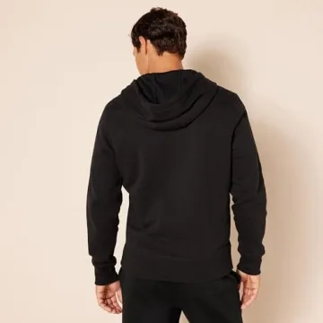 Amazon Essentials Men's Full-Zip Fleece Hoodie for Comfort
