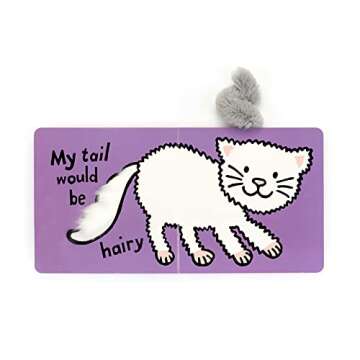 Jellycat If I were a Kitty: A Baby Touch and Feel Board Book Children's Book - Baby Gift