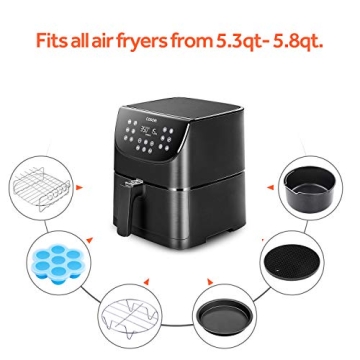 COSORI Air Fryer Accessories Set of 6 - Must-Have Kitchen Tools