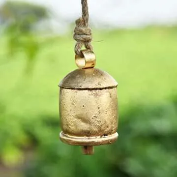 Vivanta Rustic Cow Bells Set - Handmade Harmony Décor
