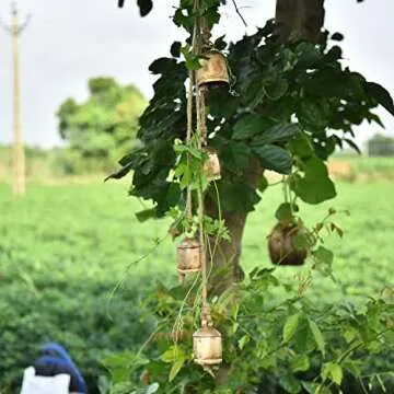 Vivanta Rustic Cow Bells Set - Handmade Harmony Décor