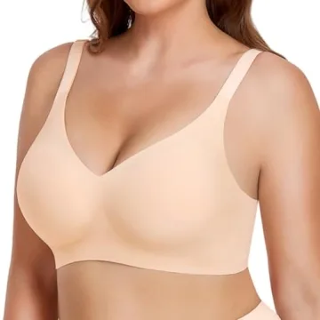 Gailife Smooth Wireless Bras for Women - No Underwire Comfort Seamless Supportive Bra