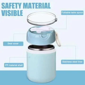 Layhit Insulated Food Container Set for All Ages