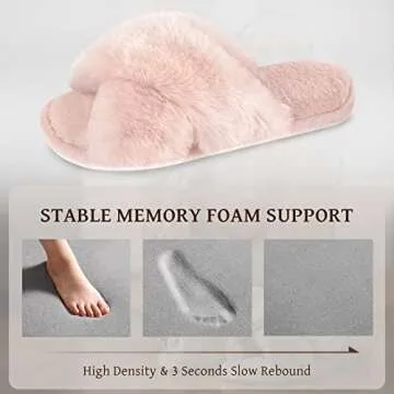 Cozyfurry Women’s Fuzzy Slippers - Comfort & Style