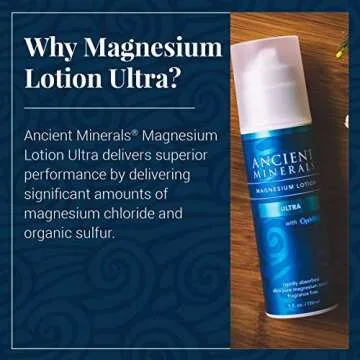 Ancient Minerals Magnesium Bath Flakes - Magnesium Oil Spray and Lotion Ultra with MSM - High-Absorption Efficiency for Relaxation, Wellness & Muscle Relief