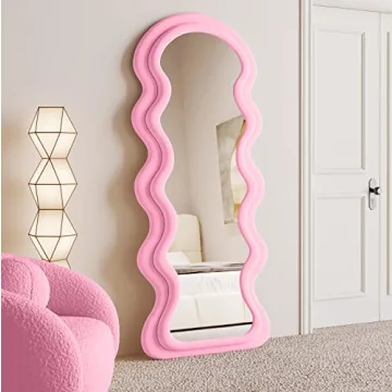 BOJOY Stunning Full Length Wavy Mirror for Any Space