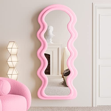 BOJOY Stunning Full Length Wavy Mirror for Any Space