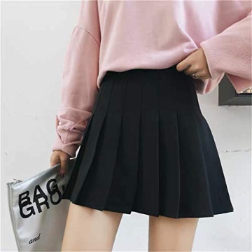 High Waisted Pleated Skirt for Stylish Girls and Women