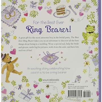 The Best Ever Ring Bearer: All the Best Things About Being in a Wedding (A Special Gift for a Ring B...