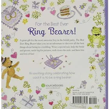 The Best Ever Ring Bearer: All the Best Things About Being in a Wedding (A Special Gift for a Ring B...