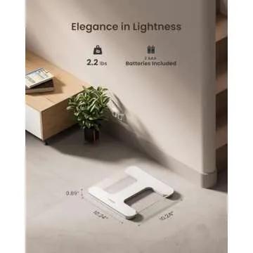 RENPHO Body Weight Scale - Accurate & Stylish Bathroom Scale