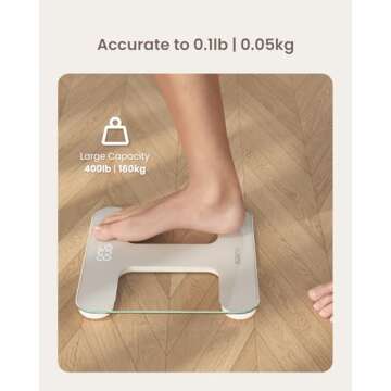 RENPHO Body Weight Scale - Accurate & Stylish Bathroom Scale