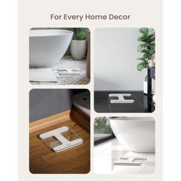 RENPHO Body Weight Scale - Accurate & Stylish Bathroom Scale
