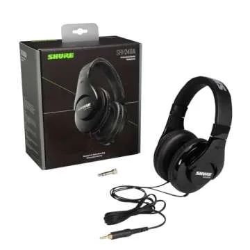 Shure SRH240A Headphones for Home Recording & Listening