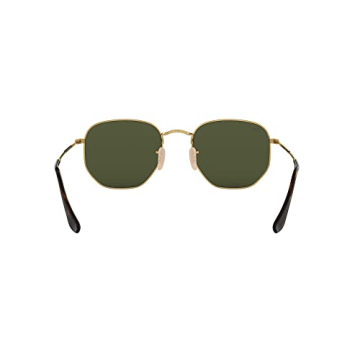 Ray-Ban Hexagonal Sunglasses - Gold/G-15 Green 51mm