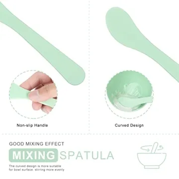 Plazuria 5-in-1 Face Mask Mixing Bowl Set for Skincare