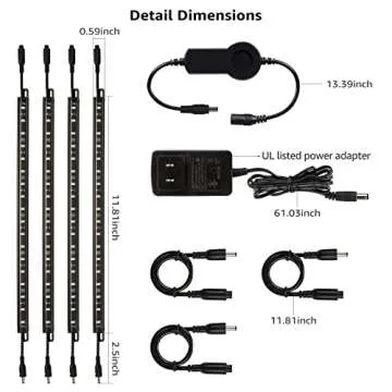 TORCHSTAR Smart LED Lighting Kit - Dimmable & Voice Control