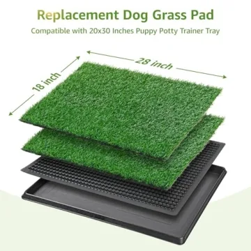 LOOBANI Artificial Grass Pee Pads for Easy Dog Training