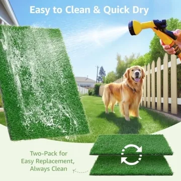 LOOBANI Artificial Grass Pee Pads for Easy Dog Training