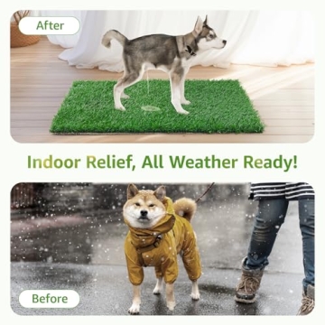 LOOBANI Artificial Grass Pee Pads for Easy Dog Training
