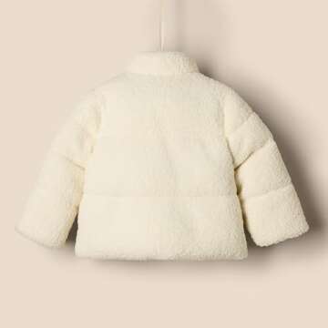 Sofia Grainge Unisex Toddlers' Teddy Puffer Jacket