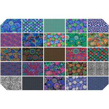 Kaffe Fassett Collective Dark Charm Pack for Quilters
