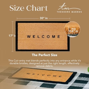 Stylish and Durable Coir Doormat for Every Home