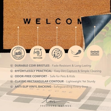 Stylish and Durable Coir Doormat for Every Home