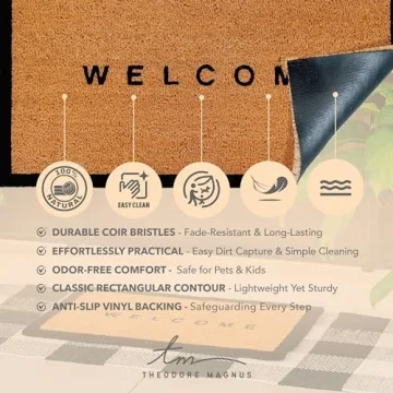 Stylish and Durable Coir Doormat for Every Home