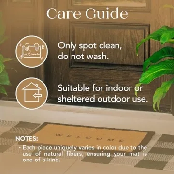 Stylish and Durable Coir Doormat for Every Home
