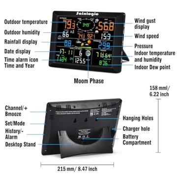 Sainlogic Wireless Weather Station with Color Display