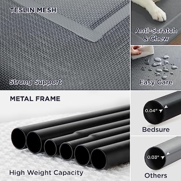 Bedsure Elevated Cooling Cots for Large Dogs