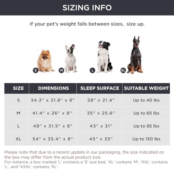 Bedsure Elevated Cooling Cots for Large Dogs