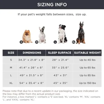 Bedsure Elevated Cooling Cots for Large Dogs